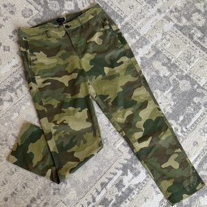 J. CREW camouflage pants